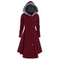 thumbnail image 1 of Pompotops Robe de Noël Décontractée à Col Rond pour Femmes, Imprimée, Ample et Confortable, Manches Longues en Solde, 1 of 4