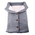 thumbnail image 2 of De Dormir Para Bebés Tejer Sobre Recién Nacido De Dormir Para Silla Gris CUTICAT Swaddle para dormir infantil, 2 of 8
