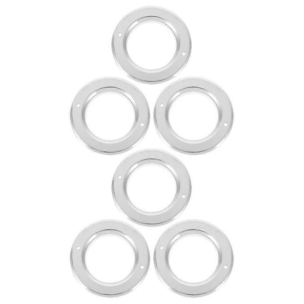 6pcs Bird House Hole Protectors Bite Resistant Guards for Parrot Nest Boxes Durable & Easy to Install Secure Breeding Space for Birds