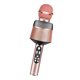 thumbnail image 2 of Bearachild 2021 nuevo Q008 micrófono inalámbrico Bluetooth portátil micrófono altavoz reproductor grabador para KTV fiesta de Cables de audio/vídeo Oro rosa, 2 of 6