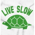 thumbnail image 2 of Live Slow Turtle Tortoise Animals Hoodie Sweatshirt Women Men Brisco Brands S, 2 of 6