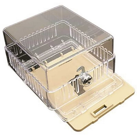 Diversitech 585-TG2 4-3/4 in. x 4-1/4 in. x 2-3/4 in. Thermostat Guard Clear Plastic Cover