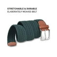thumbnail image 4 of Stretch Braided Woven Belts without Holes, Elastic Casual Belts for Men and Women by Umo Lorenzo, 4 of 5