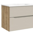 thumbnail image 3 of 32 in Oak Vanity with Basin, Ample Storage / Ideal for Modern Bathrooms, 3 of 3
