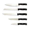 thumbnail image 2 of Supreme Stainless Steel 5-Piece Knife Set, Include Chef, Bread, Slicing, Utility and Paring Knife, 2 of 2