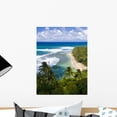 thumbnail image 1 of Kee Beach from Kalalau Wall Mural by Wallmonkeys Peel and Stick Graphic (18 in H x 14 in W) WM77469, 1 of 4