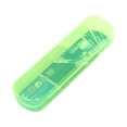 thumbnail image 3 of Opvise Portable Travel Camping Toothbrush Toothpaste Storage Box Protective Cover Case Green, 3 of 8