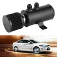 thumbnail image 4 of Tanque de depósito de lata de captura de aceite de depósito 0.75L 10AN con filtro de ventilación, piezas modificadas universales para coche con deflector LHCER Descripción de la referencia, 4 of 8