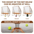 thumbnail image 6 of MR Tennis Ball Return Net 7’x6’, Freestanding Tennis Training Net, Multi-Sport Training Return Net for Tennis, Pickleball, Softball, Baseball Compatible w/Toss Machine, 6 of 9