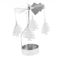 thumbnail image 1 of jifeng 1xMetal Xmas Rotating Tea Light Candle Holder Center Decor-Tree, 1 of 7