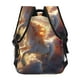 thumbnail image 4 of Disketp Rainbow Cloud White Horse Mochila Estampada para Hombre y Mujer – Mochila Ligera Clásica con Múltiples Bolsillos para Universidad, Trabajo y Viajes-One Size, 4 of 5