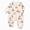 H121-Coffee, variant on Unisex Baby Sleepers Pajamas Romper Boys Girls Long Sleeve Cotton Soft 3-24 Months,Beige,12-18 M