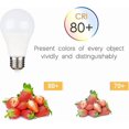 thumbnail image 5 of E27 9W 220V LED Cool White 6500K for Camping, 75W Halogen Equivalent, AC DC 12 Volt 24 Volt E27 LED Bulb for Solar Panel/Garage/Garden, Non-dimmable, 5 of 5