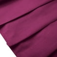 thumbnail image 5 of Women's High Waist Pleated Skirt Solid Color A-Line Midi Skirt Knee Length Skorts Low Rise Skirt XXL, 5 of 9