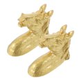 thumbnail image 1 of unbranded 2Ud De Gabinete En Latón Dorado Con Gancho Y Animal Para Muebles, 1 of 6