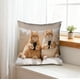 thumbnail image 1 of Juego de almohadas con estampado de animales bonitos para dormitorio, sala de estar, sofá, cojín de 45 x 45 cm para decoración de sofá y sala de estar, funda de almohada aterciopelada., 1 of 6