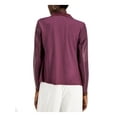 thumbnail image 2 of Alfani Womens 3-Tone Jacket, Purple, Medium, 2 of 2