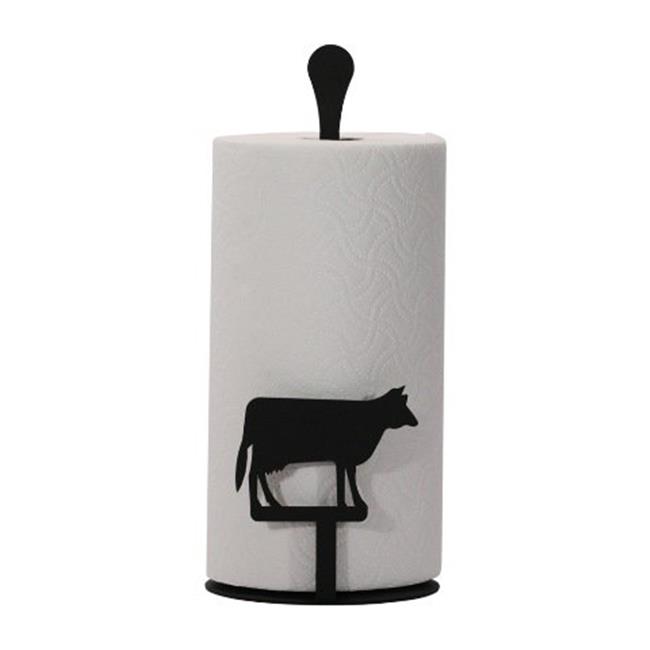 Paper Towel Holder Cow Silhouette