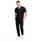 thumbnail image 1 of Conjunto Uniforme Médico Hombre Hugo Negro CH Filipina Pantalón Quirúrgico Cómodo scrub, 1 of 4