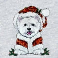 thumbnail image 2 of CafePress - Santas Westie Helper - Cute Infant Bodysuit Baby Romper - Size Newborn - 24 Months, 2 of 3