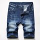 thumbnail image 1 of WILLBEST Pantalones Cortos Casuales de Mezclilla de Colores para Hombre, 1 of 8
