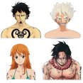 thumbnail image 2 of One Piece Nika Monkey D. Luffy Roronoa Zoro Nami Sanji Law Anime Percha Percha de ropa humanoide Dormitorio Parodia Accesorios de cosplay, 2 of 5