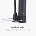 thumbnail image 4 of Baohd Air Pump Manual Air Pump With Pedal Step-on Pump Bike Ball Portable, 4 of 7
