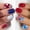 Style 28, variant on 2 Packs 48 count  Tip Press  Toenails Short Square   Nails Black White  Tip  Toenails Glossy False Nails  Artificial  Nails for Women Girls Nails Decoration Kit