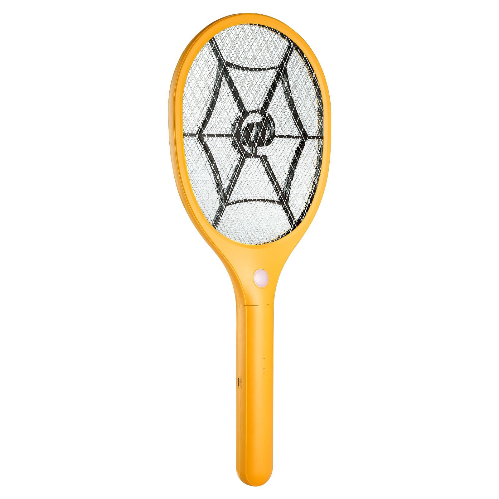 Electric Fly Swatter 3750V High-Voltage Grid, Instant Zap Fly Fruit Fly Killer, Handheld Bug Zapper Racket for Indoor Outdoor Home Kitchen Patio