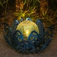 thumbnail image 2 of Wonder Garden Solar Lights Outdoor, Lotus Lamp Garden Decor Metal Crackle Glass Lantern Decorative Waterproof Tabletop Landscape Path Light LED Table Light for Patio,Lawn,Walkway,Tabletop,Pathway, 2 of 7