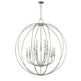 thumbnail image 4 of Livex Lighting - Milania - 15 Light Foyer Chandelier in Farmhouse Style - 42, 4 of 7