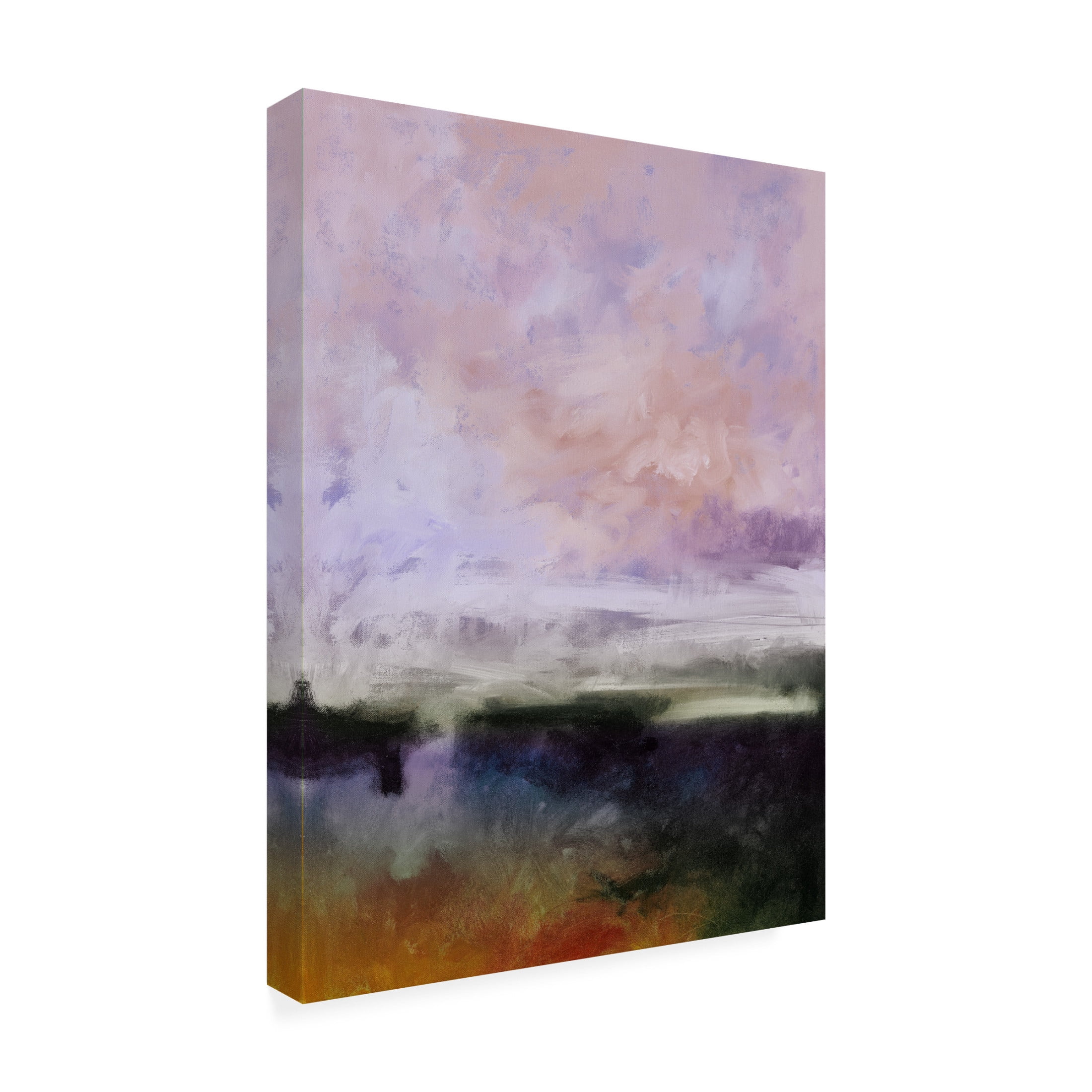 Canvas Wall Art - Pablo Esteban 'Peri Storm 1' Wall Art for Living Room, Bedroom, or Office Décor by Trademark Fine Art - 35 x 47 Inches