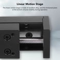 thumbnail image 4 of Table Coulissante Linéaire, 100mm de Course Rail Unique Haute Précision pour Routeur CNC DIY, 4 of 8