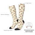 thumbnail image 4 of Balery Heart Dachshund Calcetines novedosos Calcetines deportivos Calcetines hasta la rodilla Calcetines de algodón Calcetines originales y geniales, 4 of 6