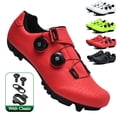 thumbnail image 2 of Zapatillas de ciclismo de montaña para hombre y mujer, zapatos planos con calas, calzado de velocidad Rb, novedad de 2023, 2 of 6
