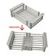 thumbnail image 2 of Escurridor Para Trastes Ajustable Fregadero Acero Inoxidable gRIS, 2 of 5