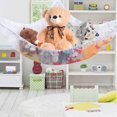 thumbnail image 6 of 83in Toy Hammock 1 in Mesh Plush Animals Triangle Net Stuffed Toys Organizer Gift for Children(2Pack,White), 6 of 6