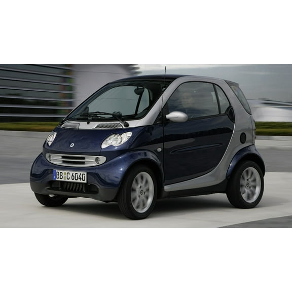 2004 Smart ForTwo Passion - 12x18 Inch Laminated Poster - Stunning Detail and Bold Colors