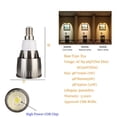thumbnail image 1 of Focos LED regulables para el hogar, bombillas de 7W, 9W, 12W, 110V, 220V, 230V, 240V, GU5.3, GU10 COB, E27, E12, E14, B22, B15, 1 of 4