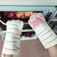 thumbnail image 4 of House paw of cat Oven Gloves for Oven Cooking for Baking, A, 4 of 8