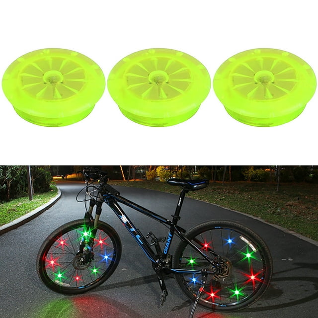 Bangcool 3PCS Bike Spoke Light Mini Decorative Bicycle Wheel Light Road Bike Wheel Light