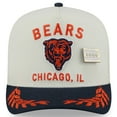 thumbnail image 2 of Men's New Era Cream/Navy Chicago Bears 2025 NFL Draft A-Frame 59FIFTY Fitted Hat, 2 of 5
