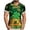 Gold, variant on Blczomt Casual Short Sleeve T Shirts for Men Big and Tall Gold St.Patrick's Day T Shirt Clover Graphic Big & Tall Mens Clothes