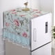 thumbnail image 1 of Nvzi 1 toalla sencilla para refrigerador, paño protector antipolvo para puerta simple o doble, toalla multiusos para electrodomésticos, cubierta antipolvo de 140 * 55 cm (estilo 3 - verde), 1 of 2