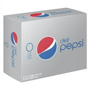 Pepsi Diet Cola Soda, 12 Fl. Oz., 12 Count