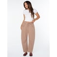 thumbnail image 2 of Celebrity Pink Women's and Women's Plus Fleece Barrel Sweatpant, Sizes XS-4X, 2 of 6