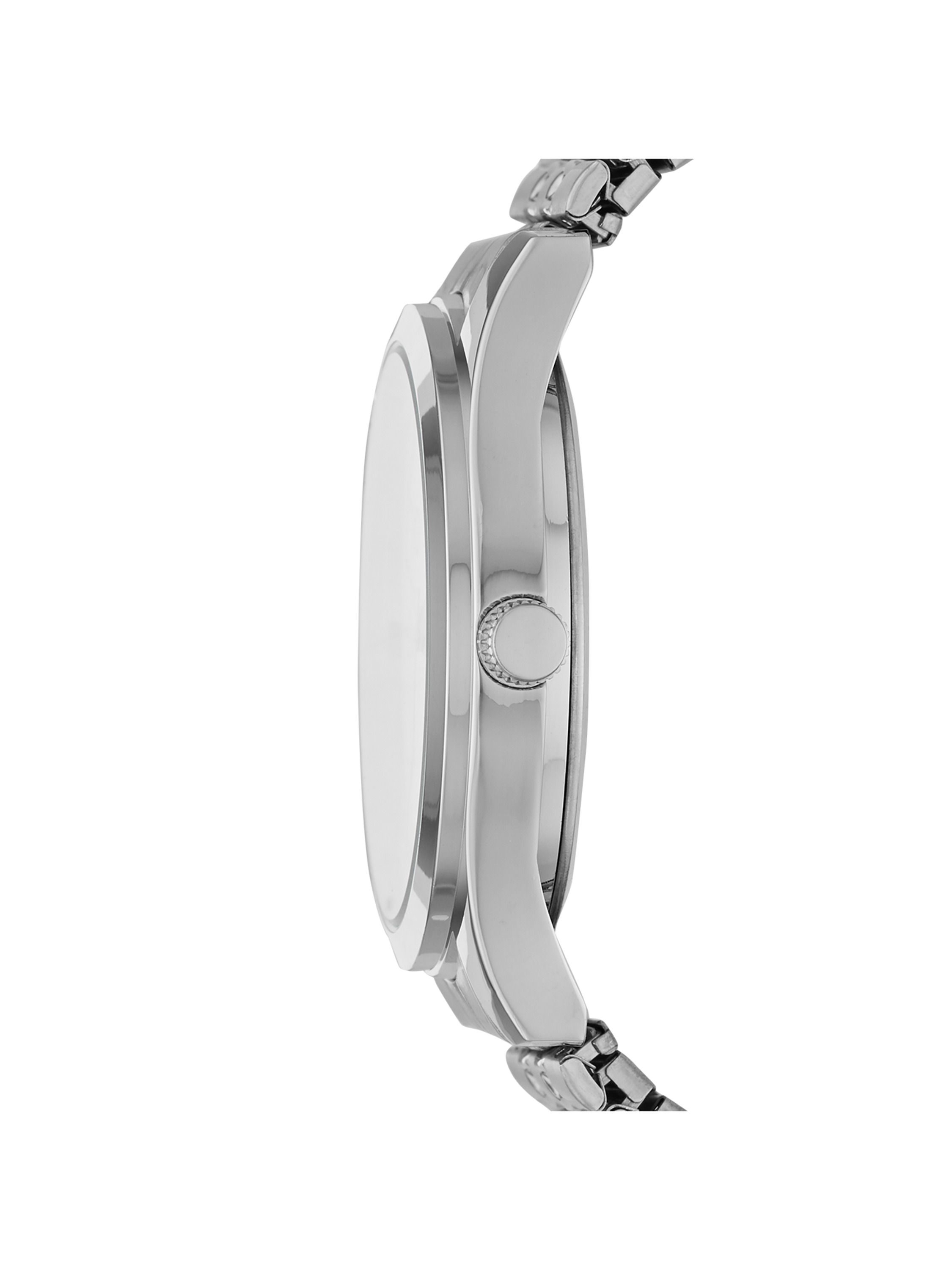 George Men's Silvertone Stainless Steel Watch photo 3
