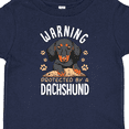 thumbnail image 4 of Inktastic Protected by a Dachshund Dog Boys or Girls Toddler T-Shirt, 4 of 5
