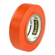 Scotch Vinyl Color Coding Electrical Tape 35, 1/2 in x 20 ft, Orange