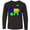 AB-Black, variant on Cute Colorful Train Long Sleeve Youth T-Shirt